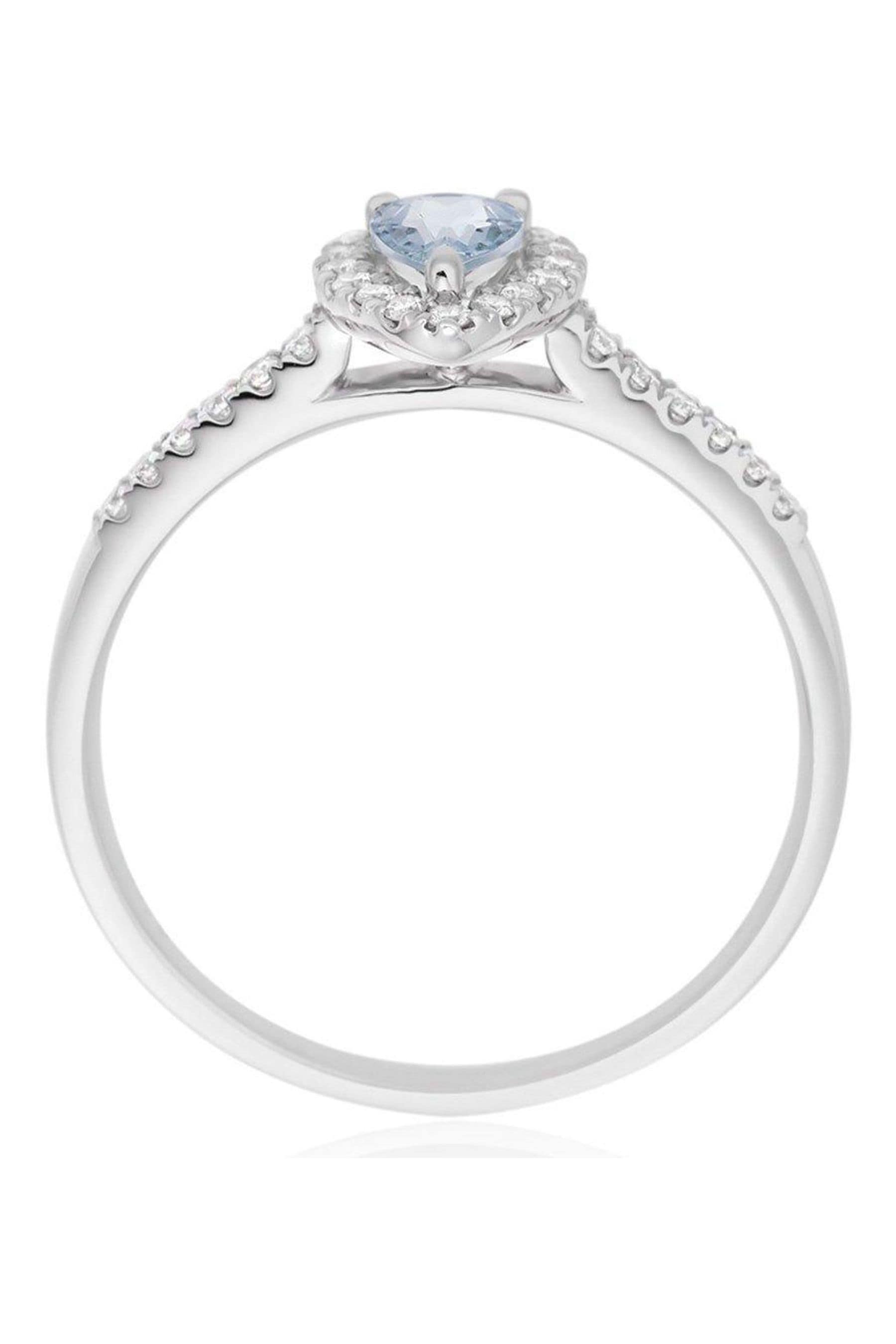 Aquamarine ring store beaverbrooks