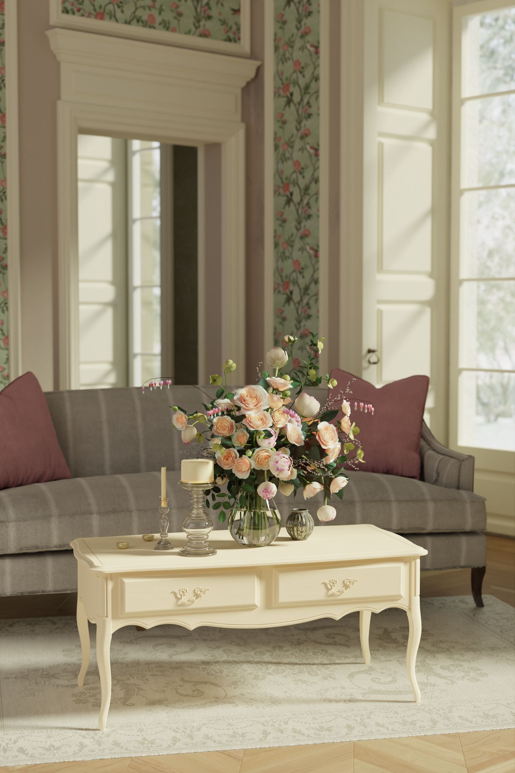 Laura ashley coffee best sale table with drawers