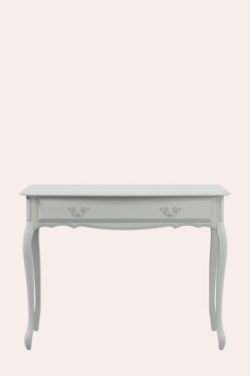 Laura Ashley Dove Grey Provencale 1 Drawer Console Table