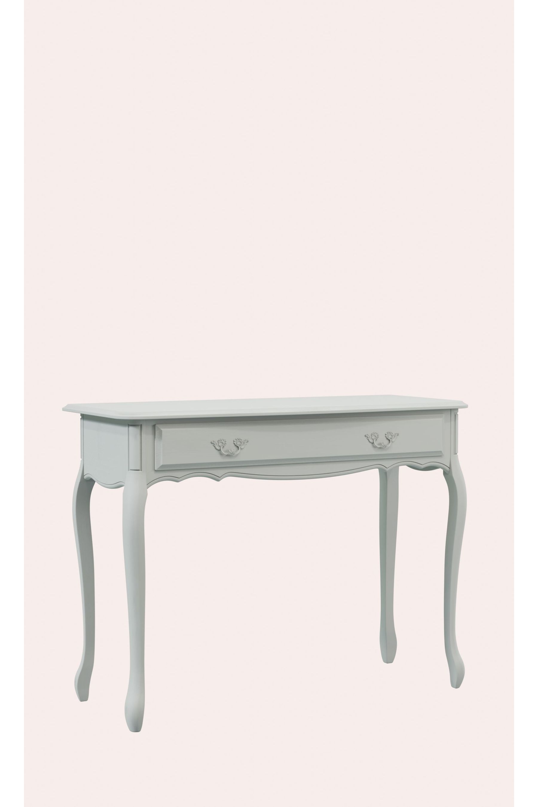 Laura Ashley Dove Grey Provencale 1 Drawer Console Table