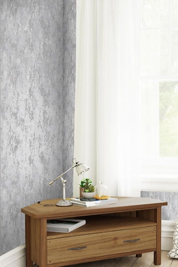 Laura Ashley Silver Whinfell Wallpaper Sample Wallpaper
