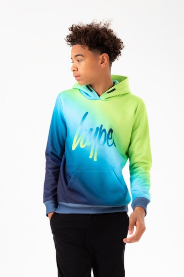 Buy Hype. Boys Lime Green Fade Script Hoodie from the Next UK online shop