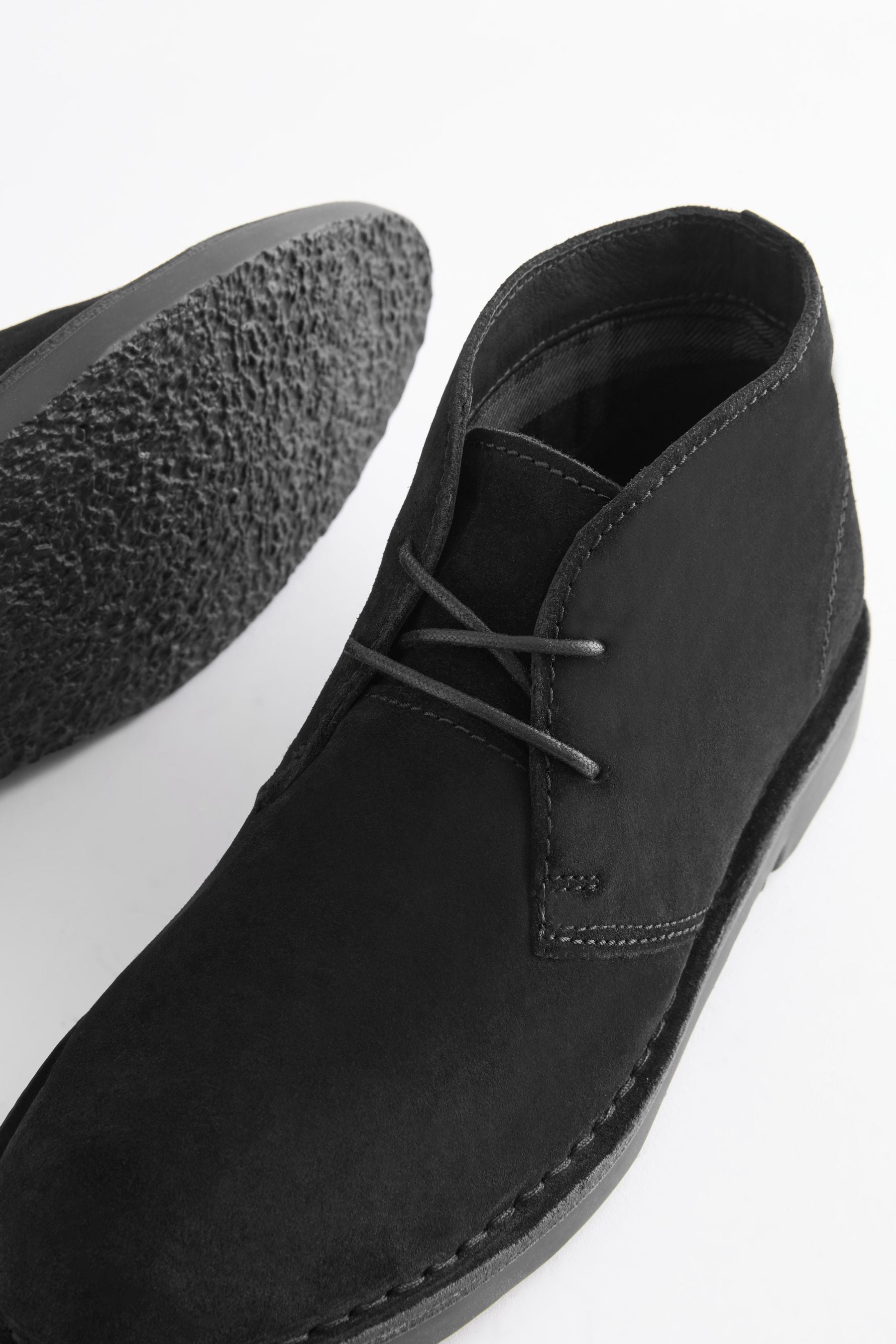 Black suede dress boots top