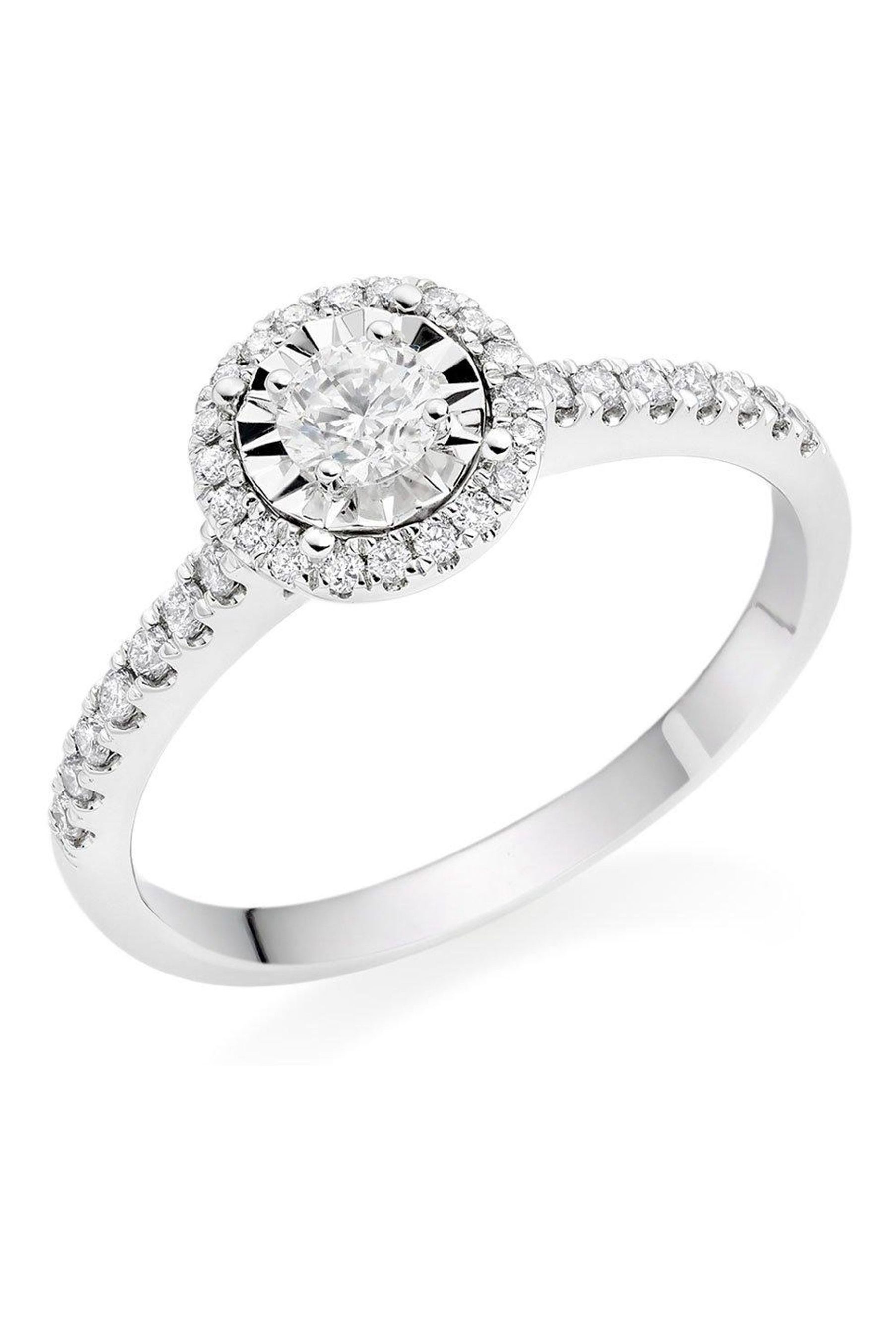Beaverbrooks outlet halo ring