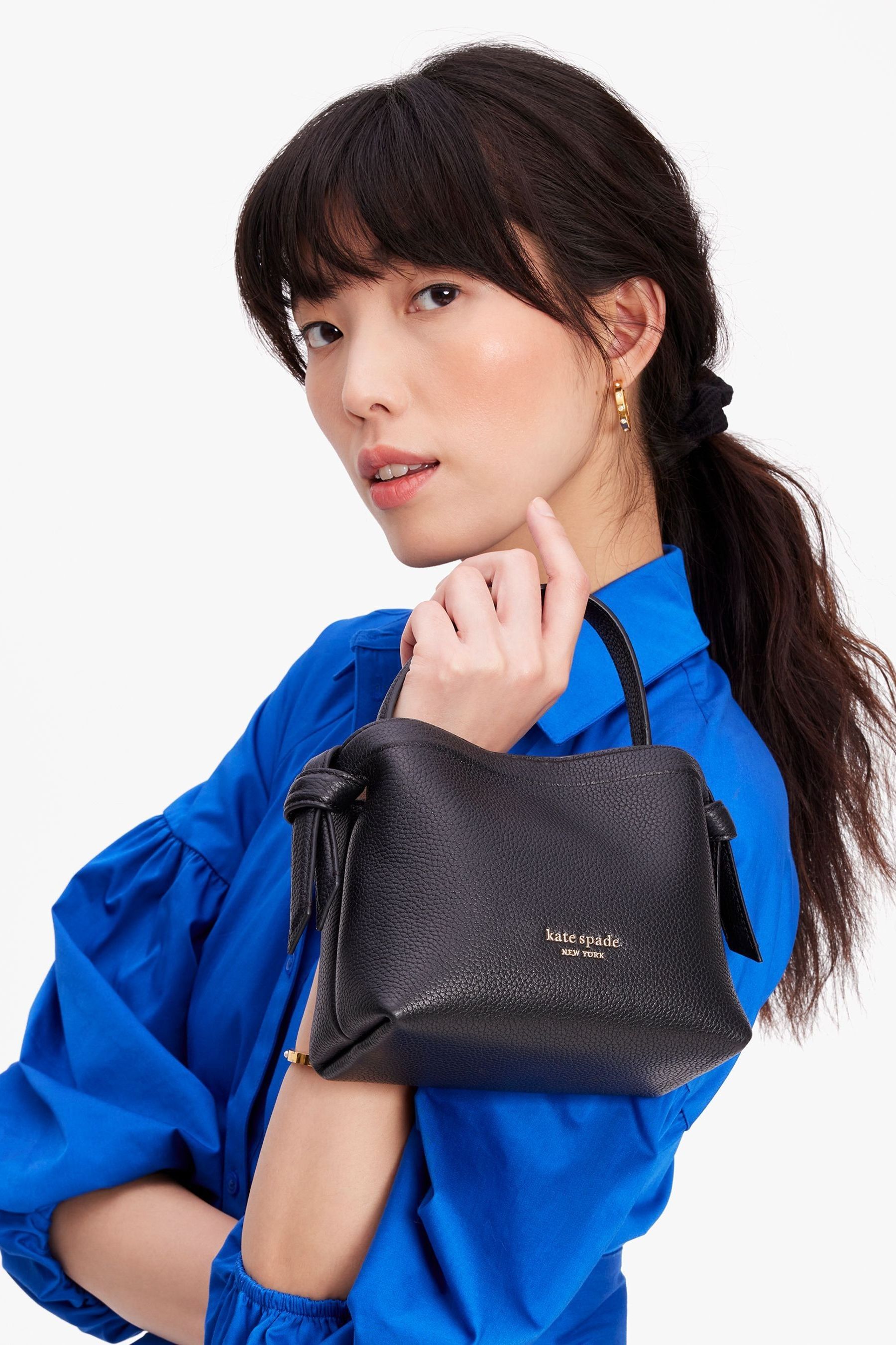 Kate spade black hotsell tote bag