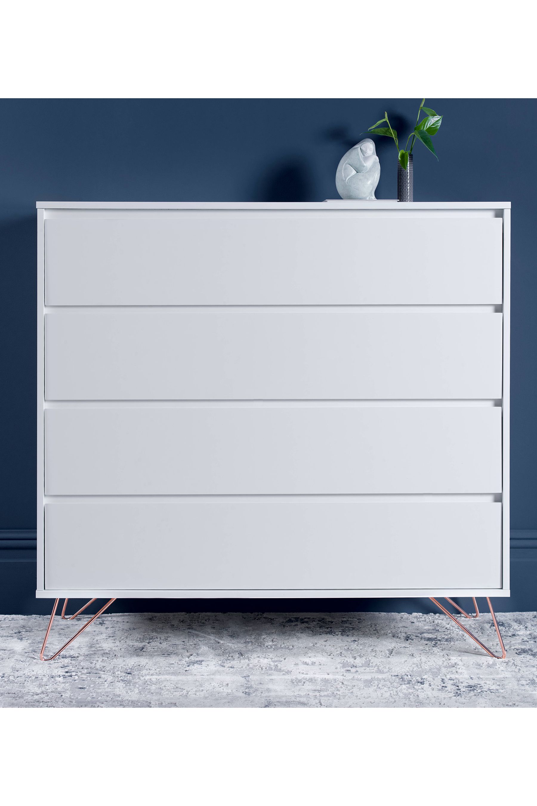 Copper chest hot sale of drawers