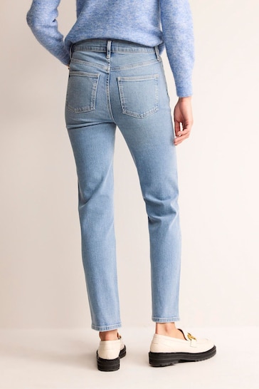 Boden Light Blue Mid Rise Slim Jeans