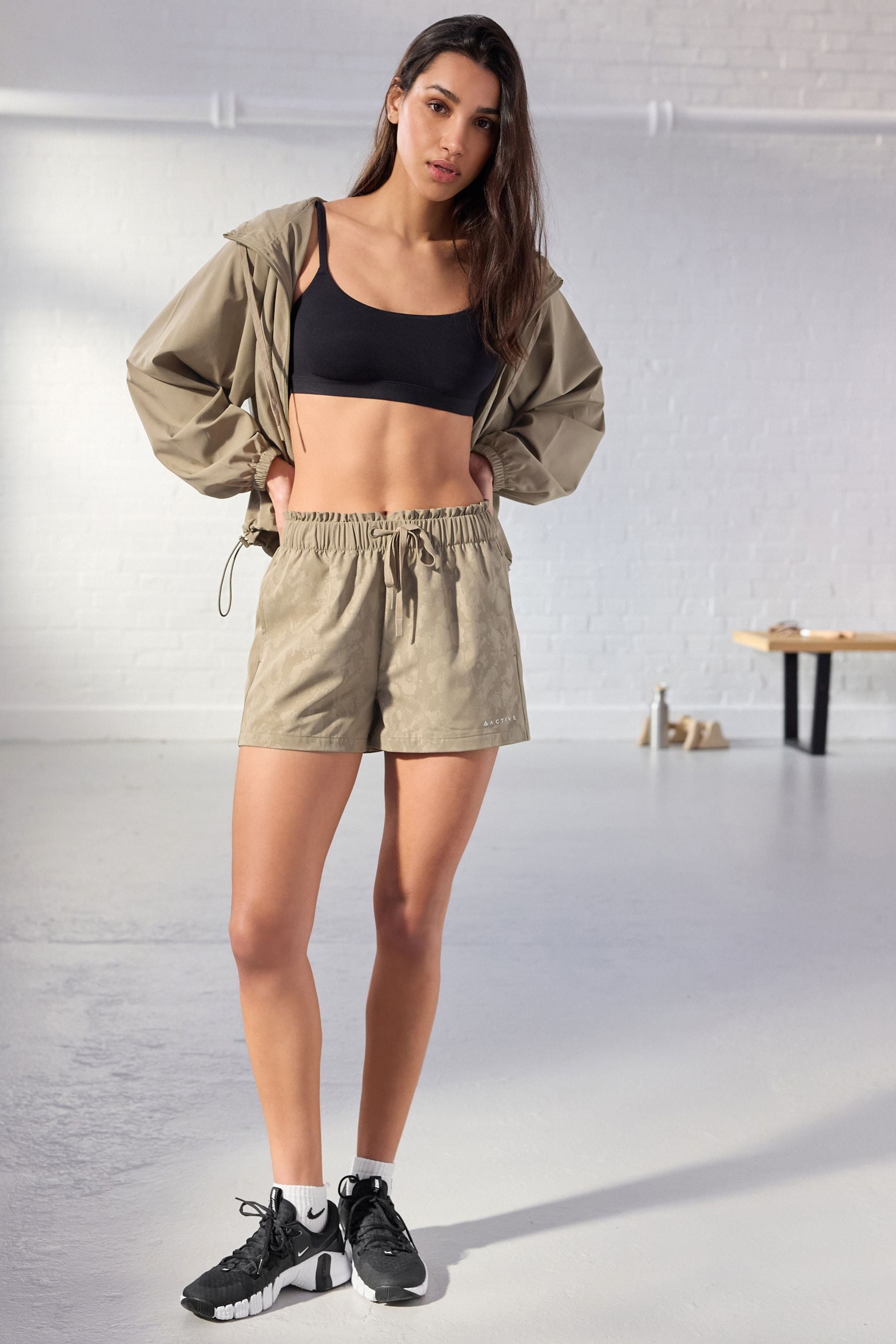 Camo paper bag shorts new arrivals