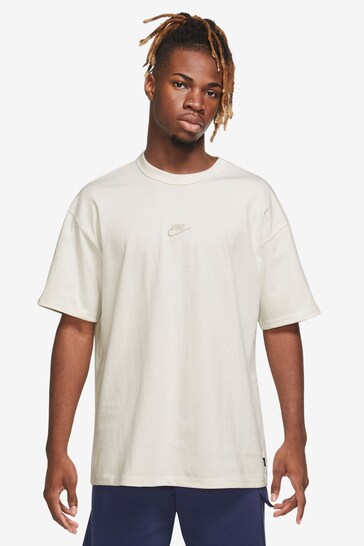 Nike Grey/Stone Oversized Premium T-Shirt