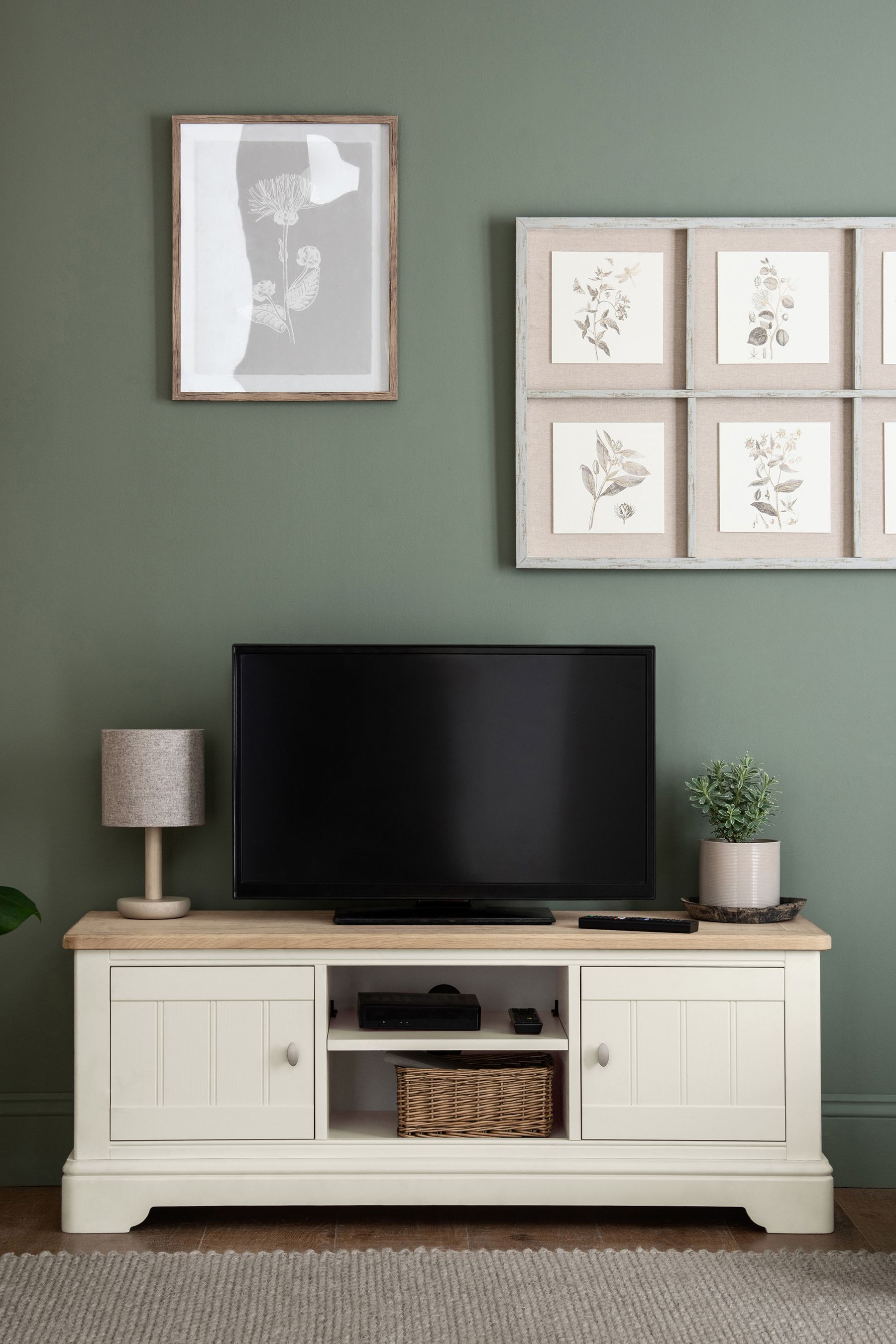 White tv unit for 55 inch tv deals