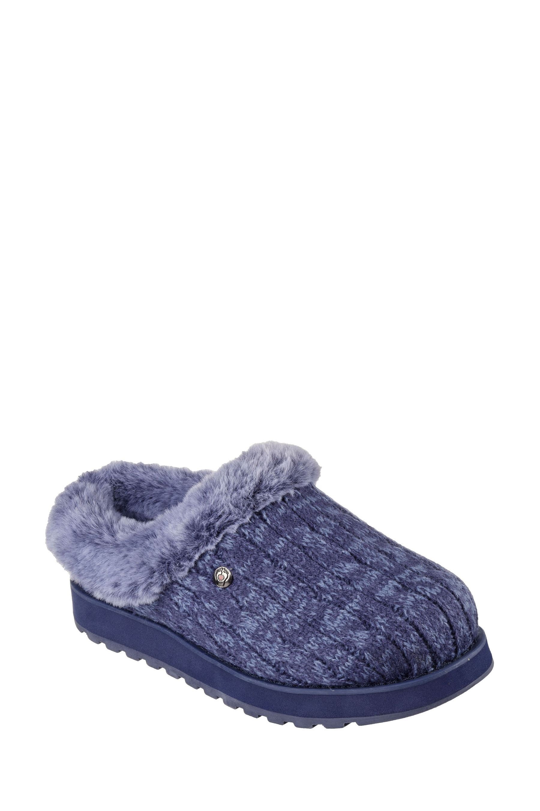 Skechers sales slippers blue