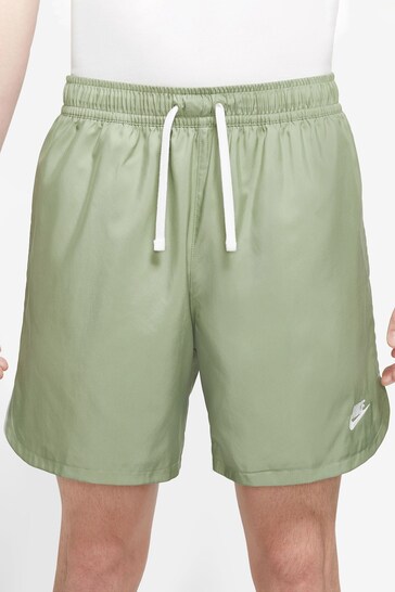 Nike Green Sportswear Woven Lined Shorts