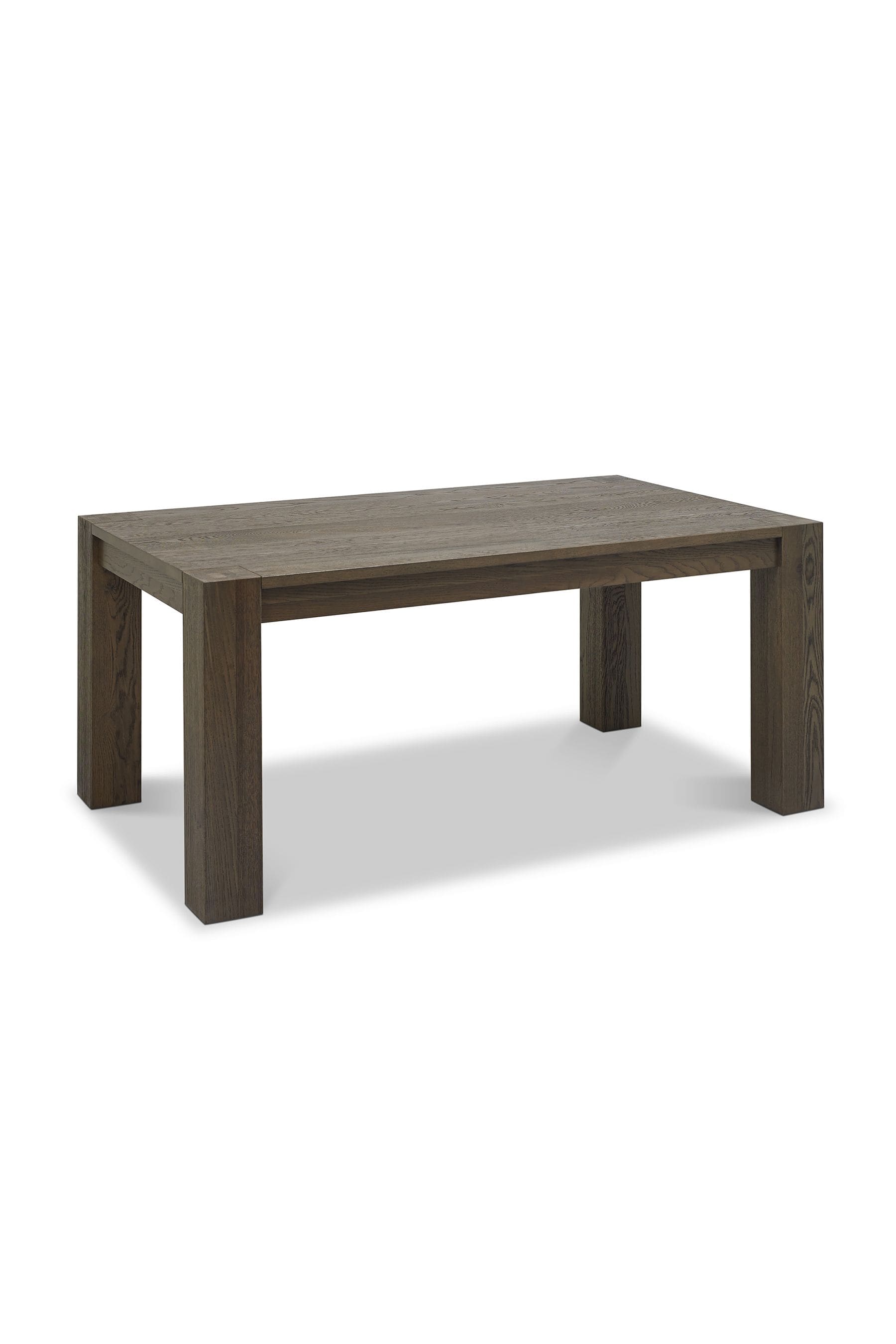 Buy Bentley Designs Grey Logan Fumed Oak 6 Seater Fixed Dining