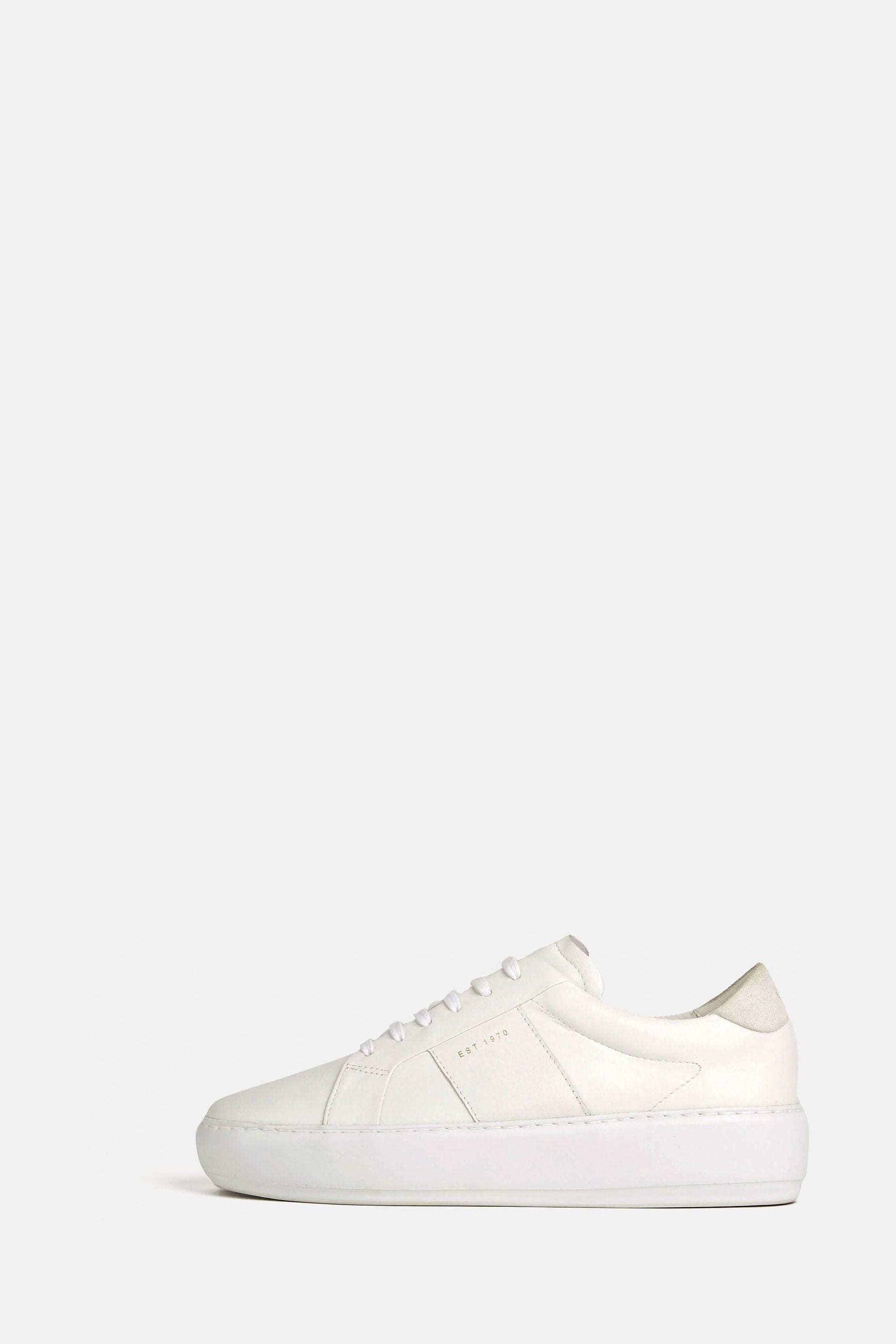 Buy Jigsaw Riva Leather Platform Trainers from the Next UK online shop