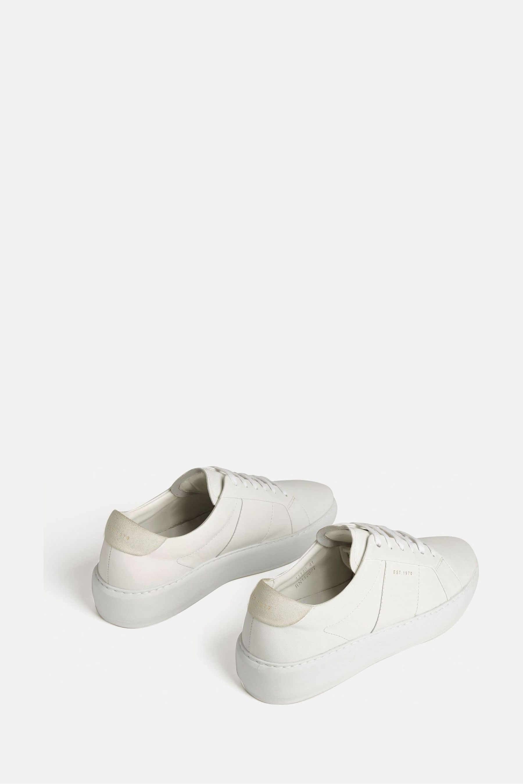 Jigsaw campbell discount leather trainer