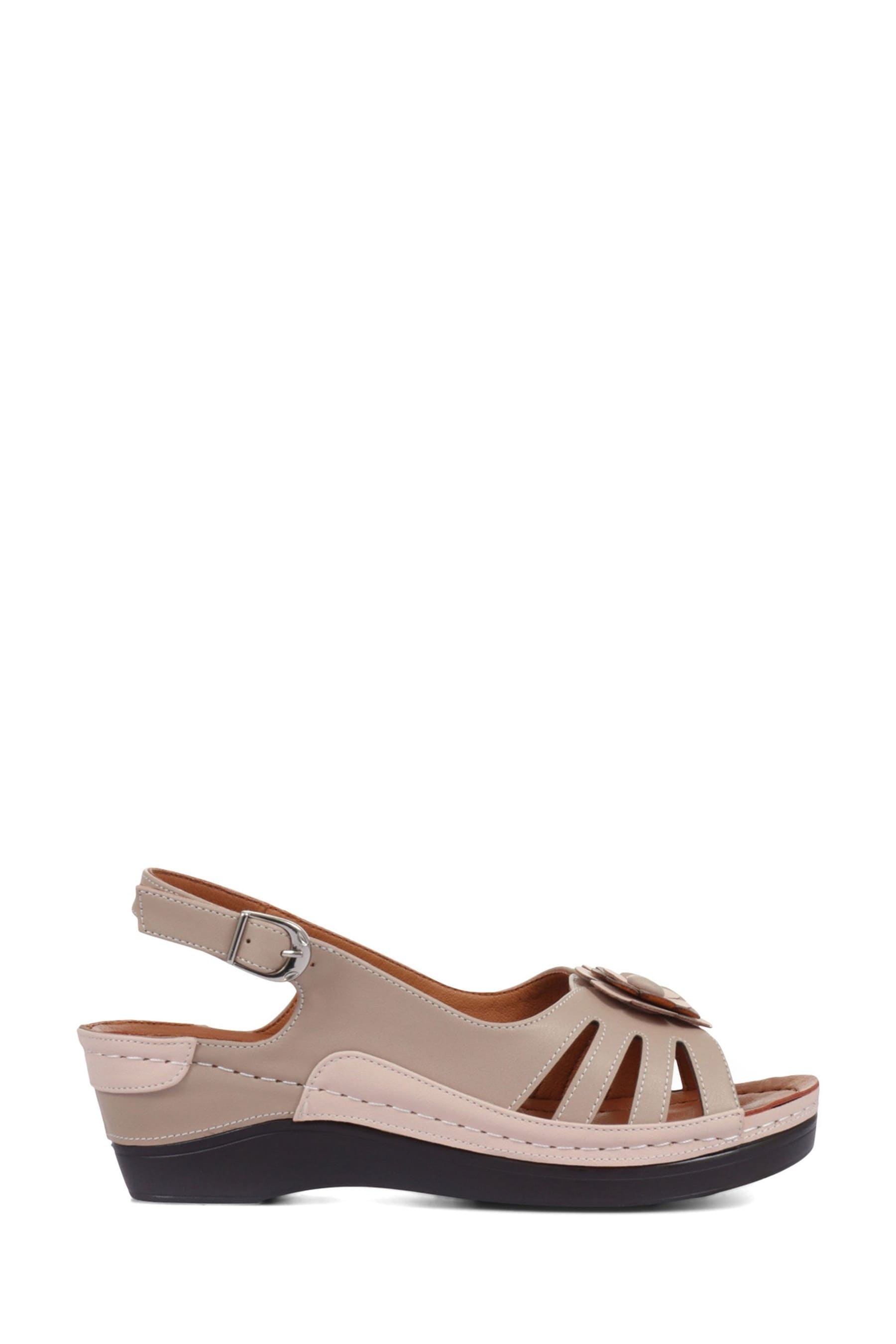 Pavers wide fit wedge sales sandals