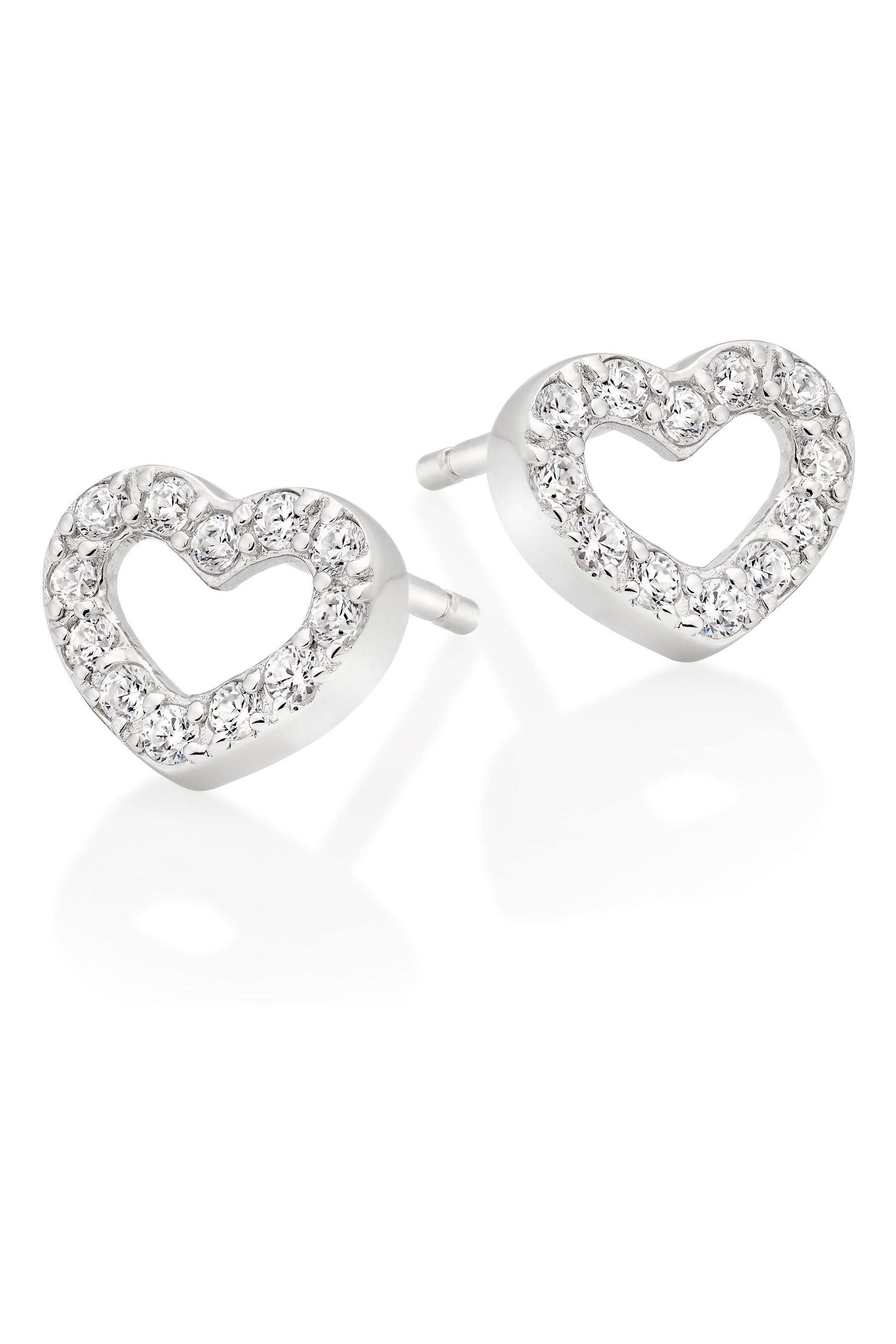 Beaverbrooks online heart earrings