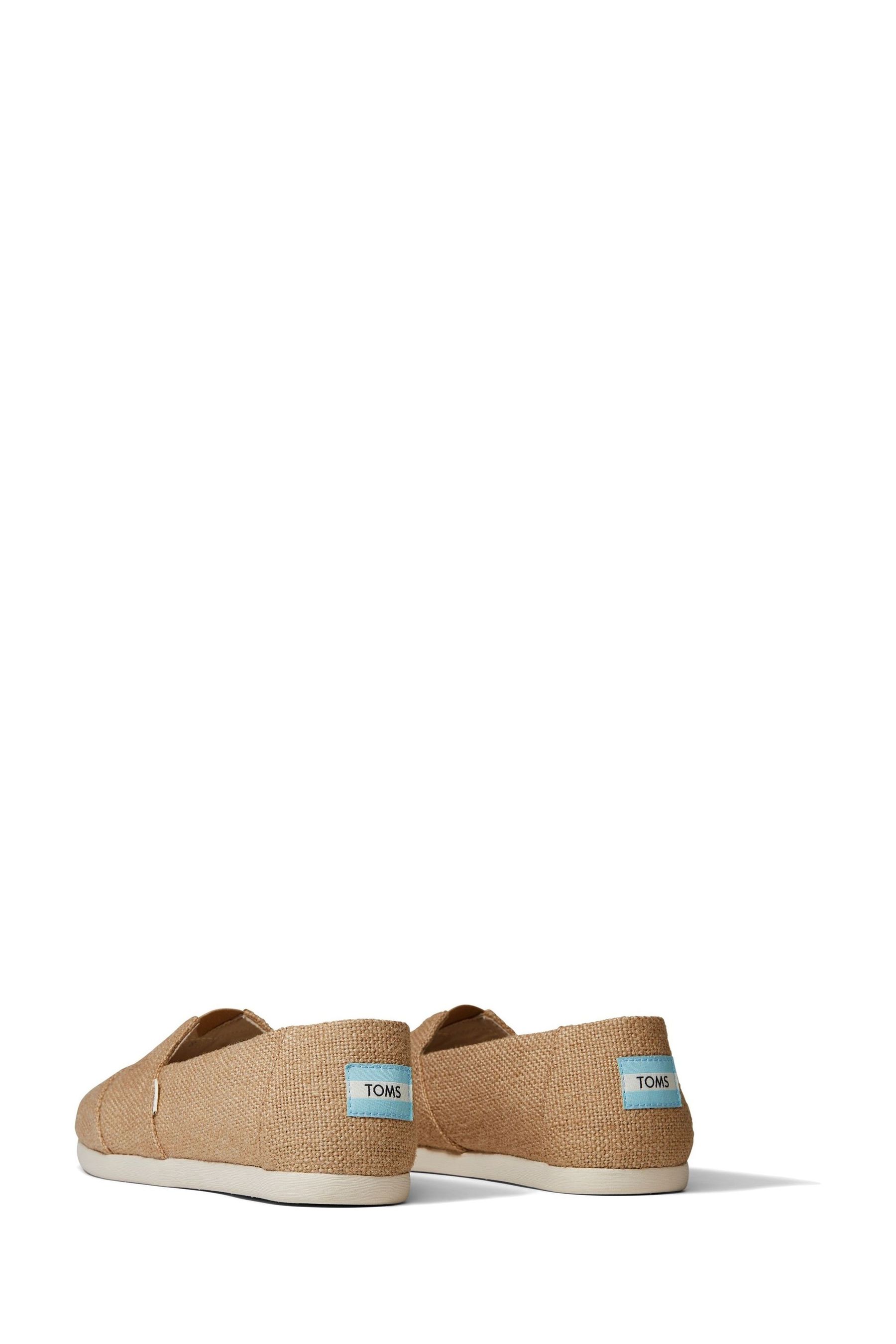 Toms natural burlap on sale