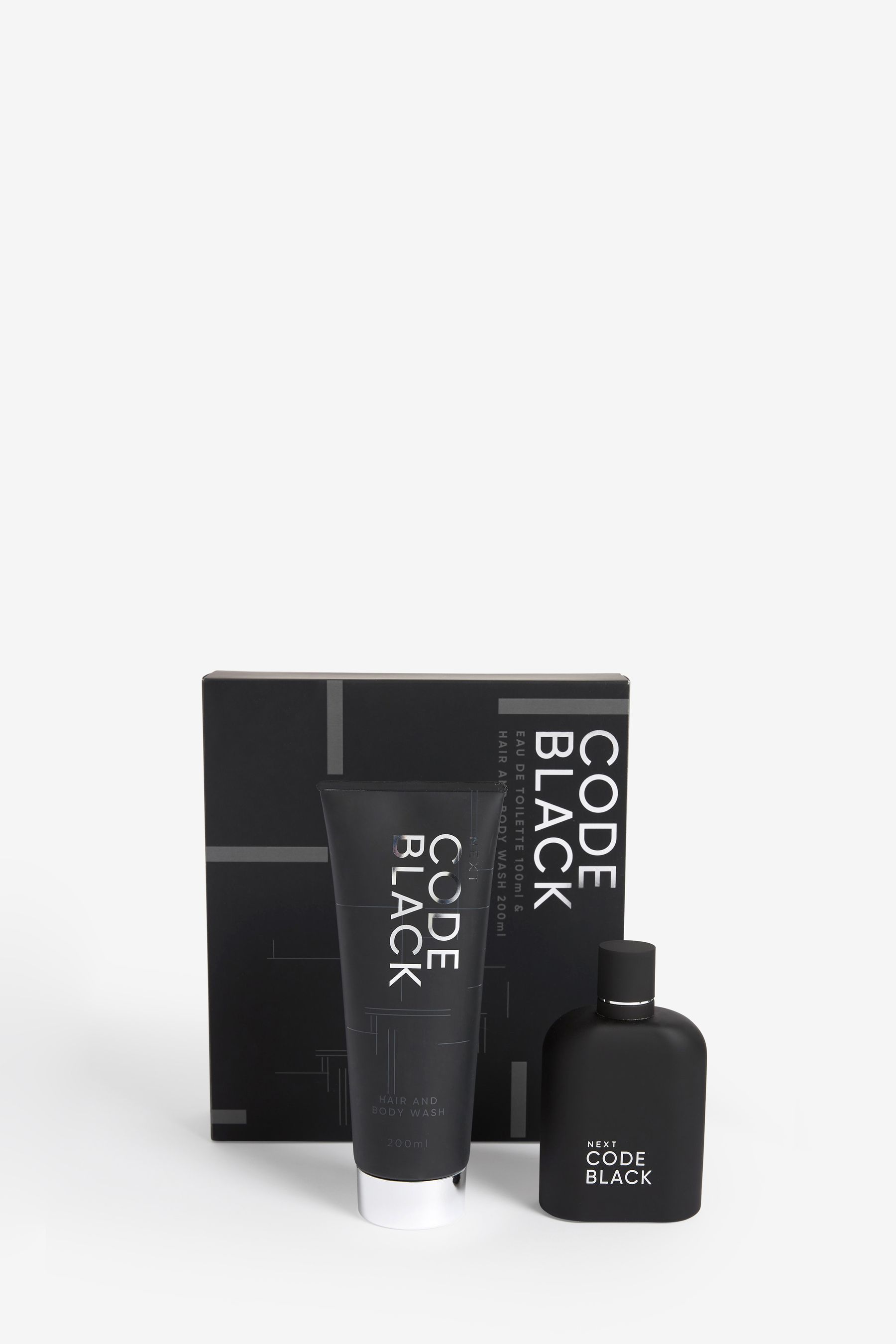 Code Black 100ml Eau De Parfum And Body Wash 200ml Gift Set