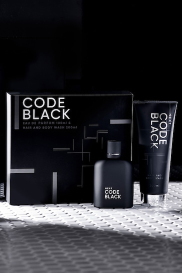 Code Black 100ml Eau De Parfum And Body Wash 200ml Gift Set