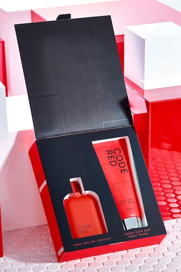 Code Red 100ml Eau De Parfum and Body Wash 200ml Gift Set