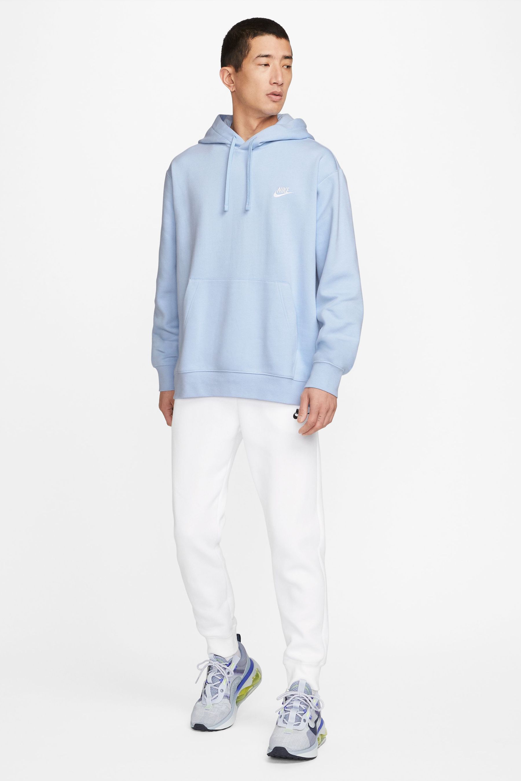 Baby blue pullover hoodie hotsell