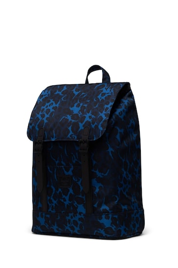 Herschel Supply Co. Small Blue Leopard Print Retreat Backpack