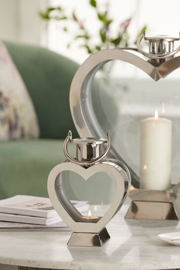 next.co.uk | Heart Metal Mini Lantern Candle Holder