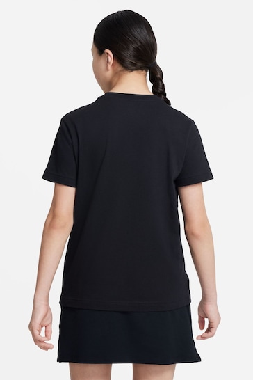 Nike Black Oversized Boy Fit T-Shirt