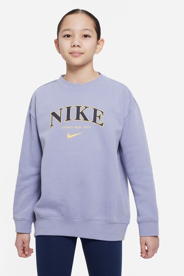 Nike Lilac Purple Trend Fleece Sweatshirt