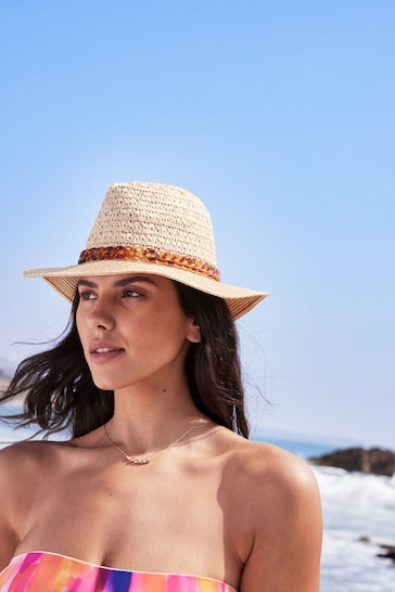 Natural Weave Panama Hat