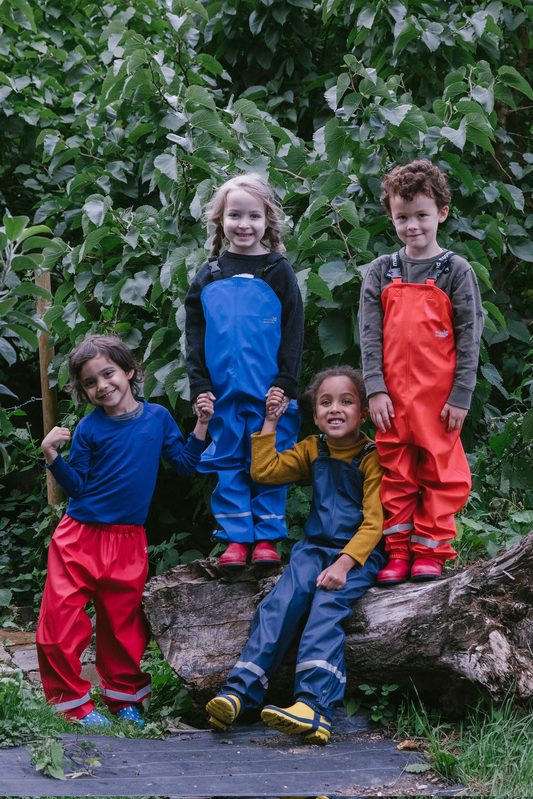 Kids waterproof dungarees discount