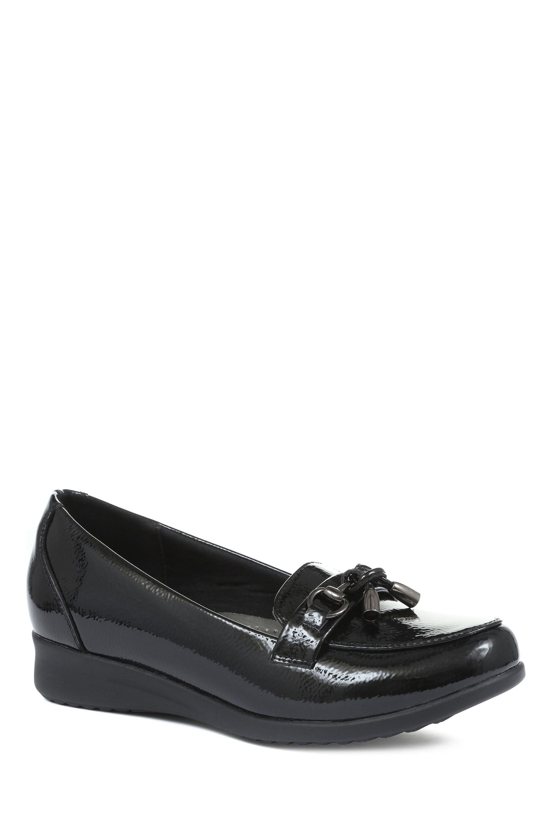Next shop patent loafers