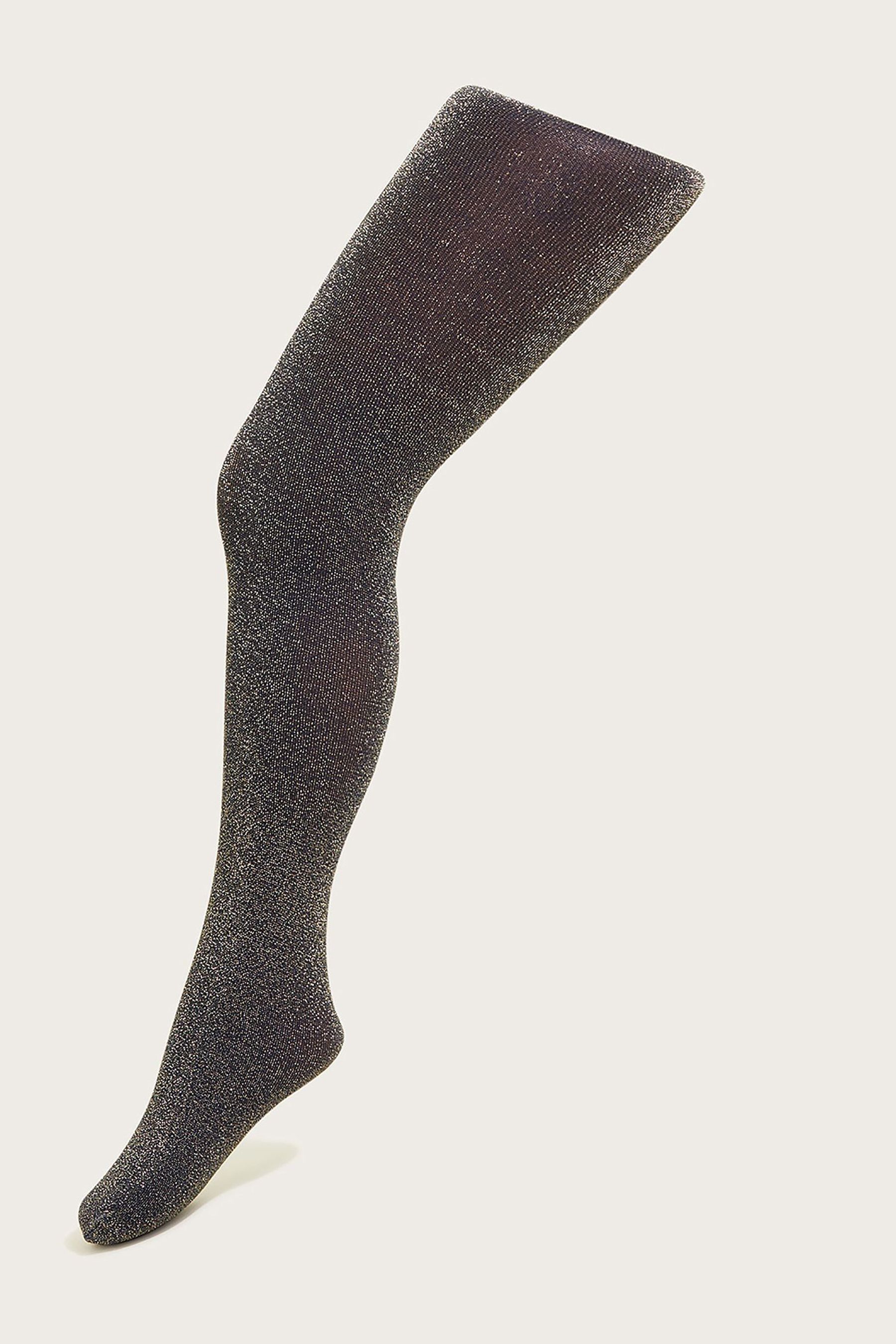 Grey sparkly tights best sale