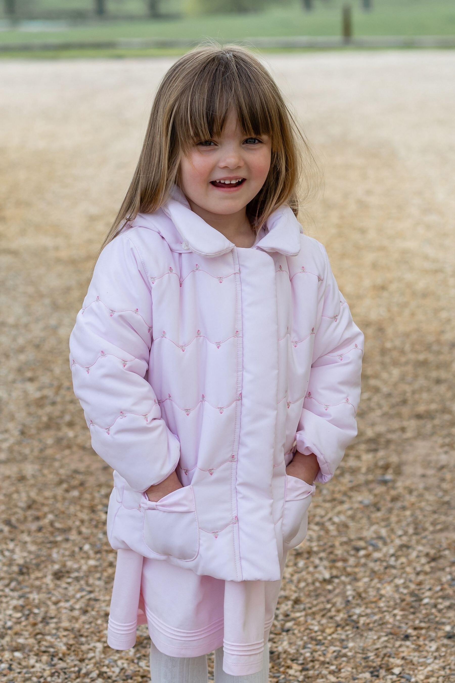 Emile et rose pink coat outlet