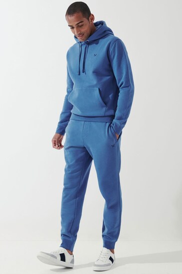 Buy Crew Clothing Blue Crossed Oars Hoodie from the Next UK online shop