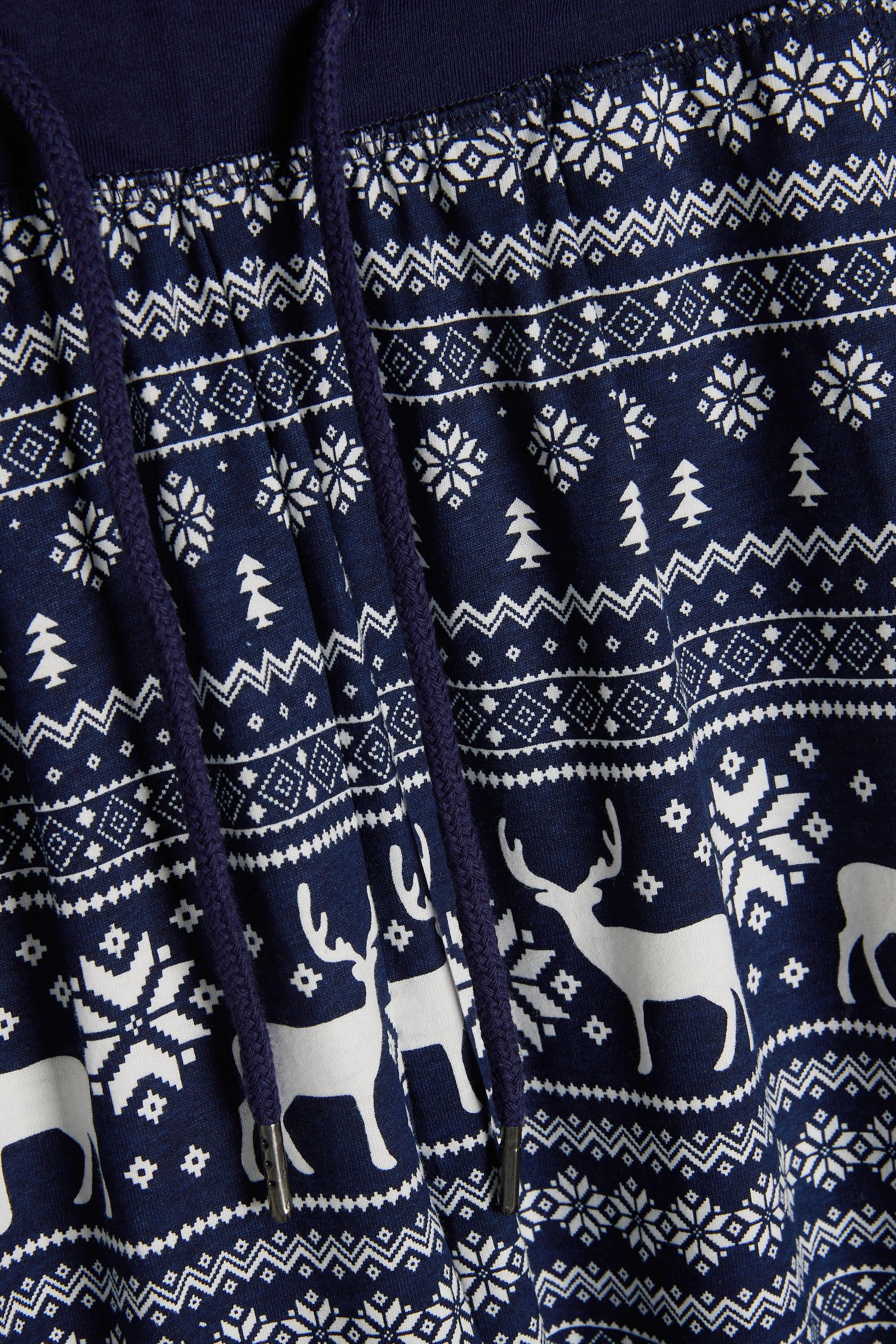 Buy The Little Tailor Ladies Reindeer Christmas Fairisle Pyjamas