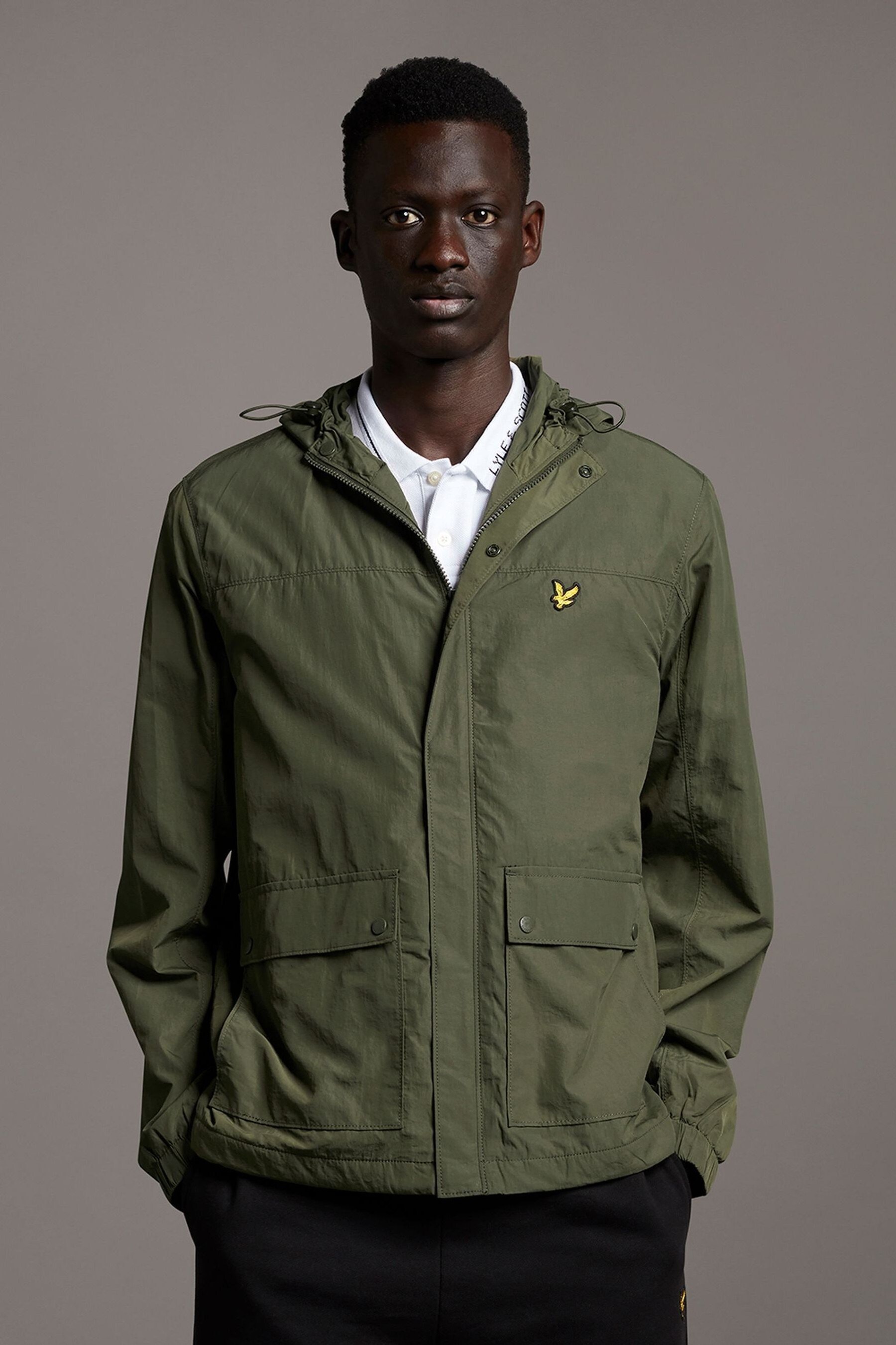 Buy Lyle Scott Green Jacket from the Next UK online shop