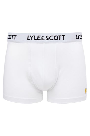 Lyle & Scott Black Underwear Trunks 3 Pack