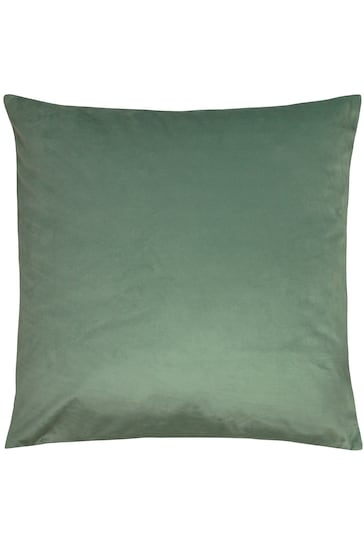 Riva Paoletti Green Jungle Parade Printed Polyester Filled Cushion