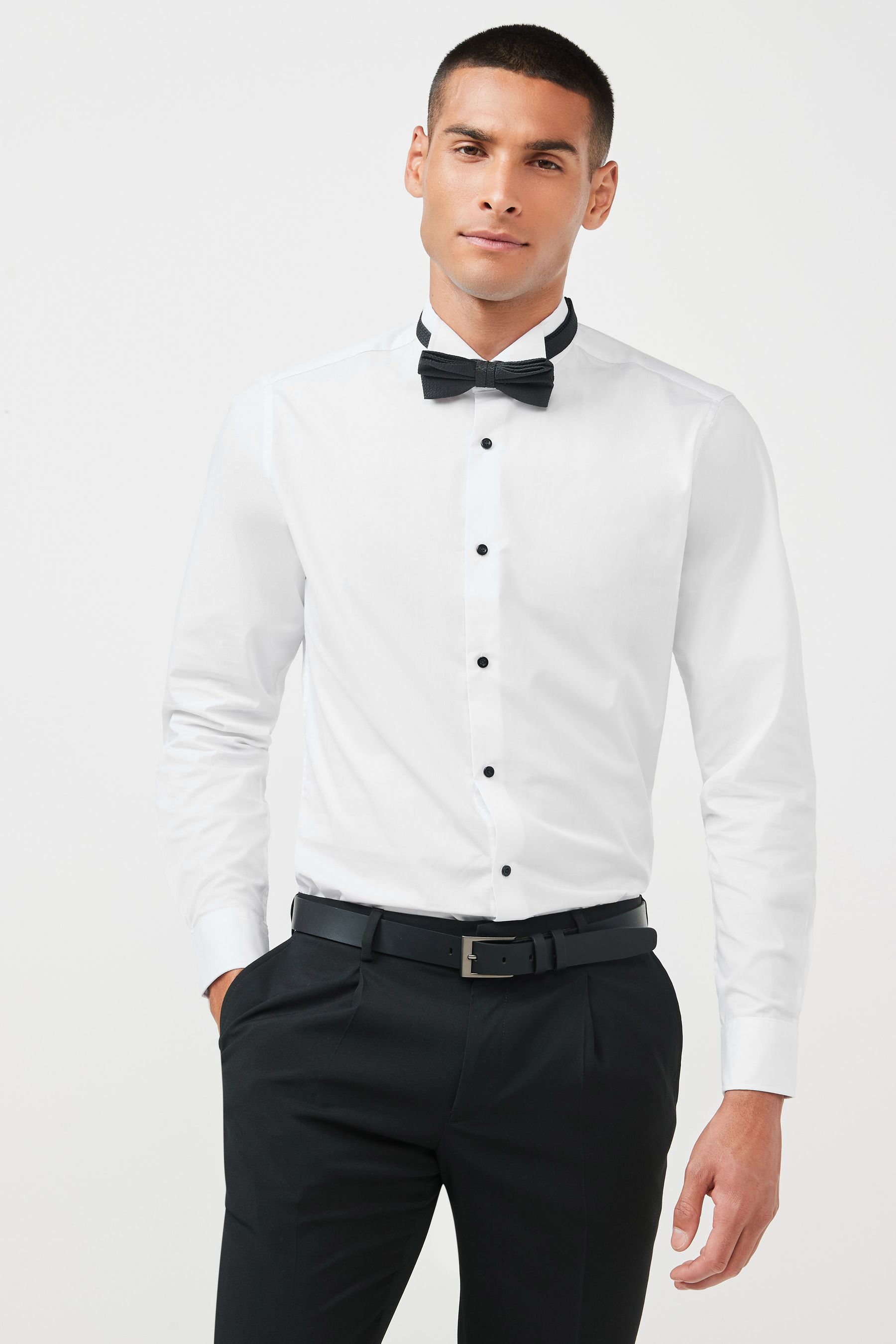 Buy Dress Shirt and Bow Tie Set from the Next UK online shop