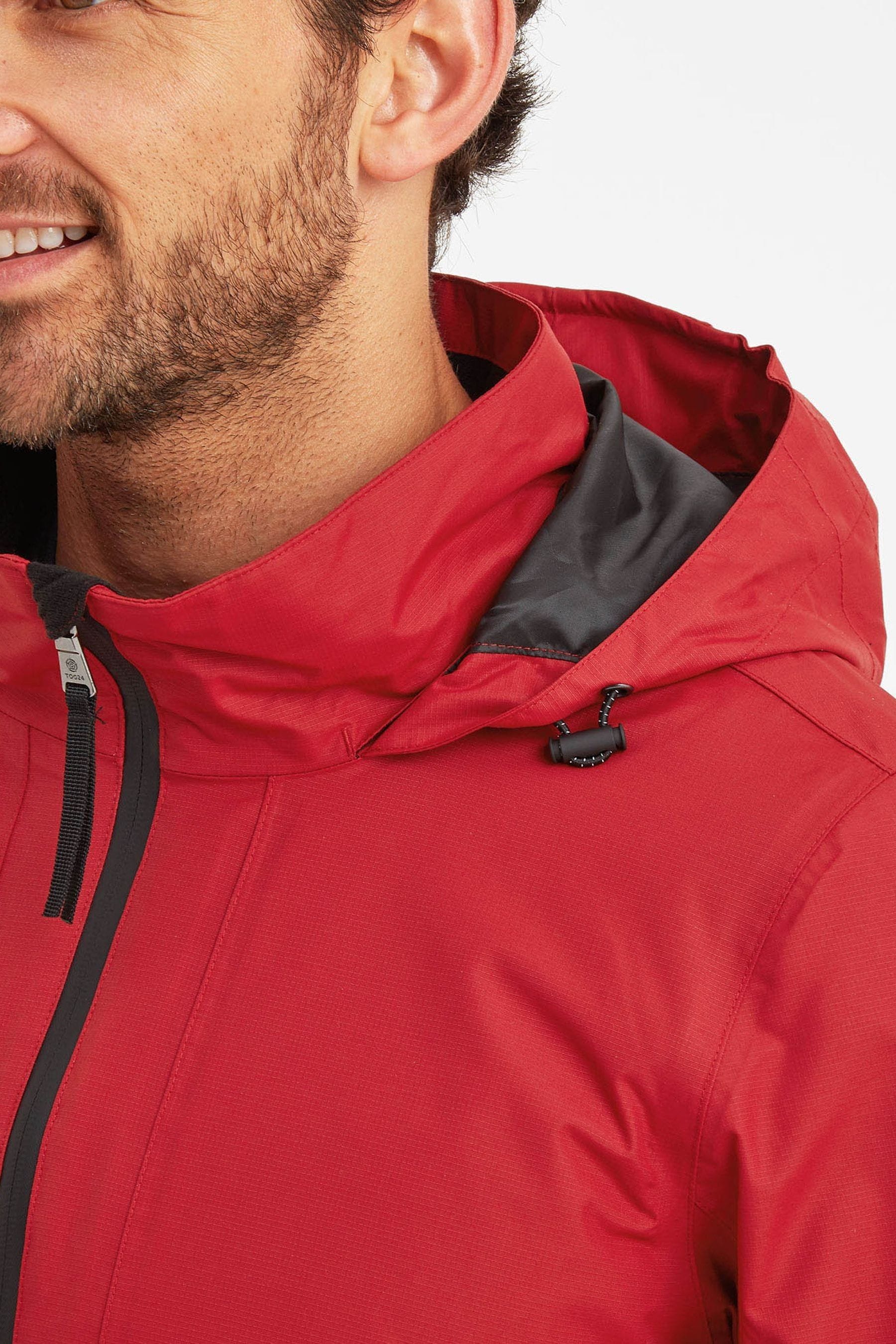 Buy Tog 24 Red Gribton Waterproof Jacket from the Next UK online shop