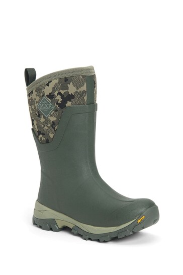 Muck Boots Green Arctic Ice Mid Wellies