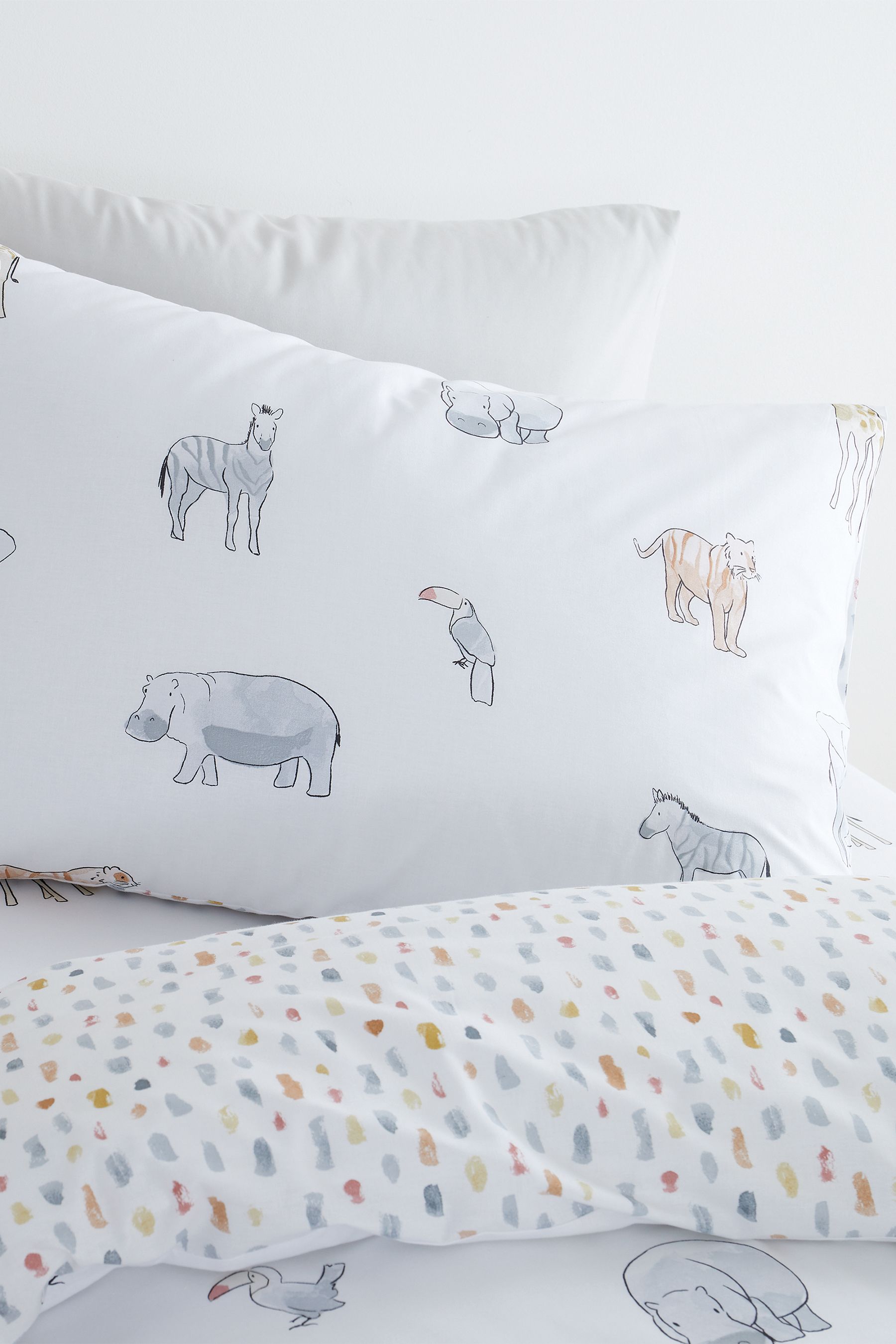 Animal cot bed duvet cover online