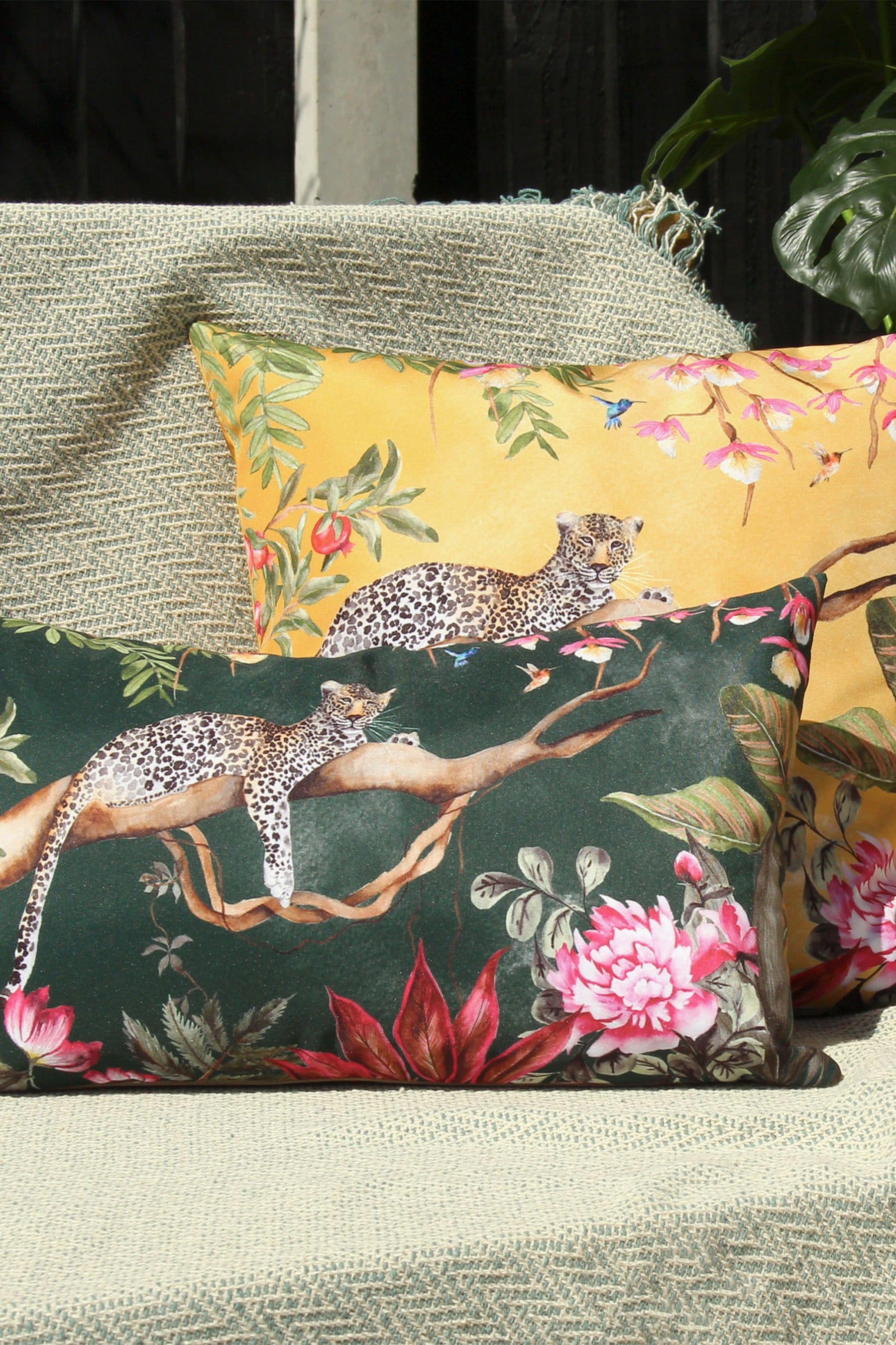 Leopard hotsell outdoor pillows
