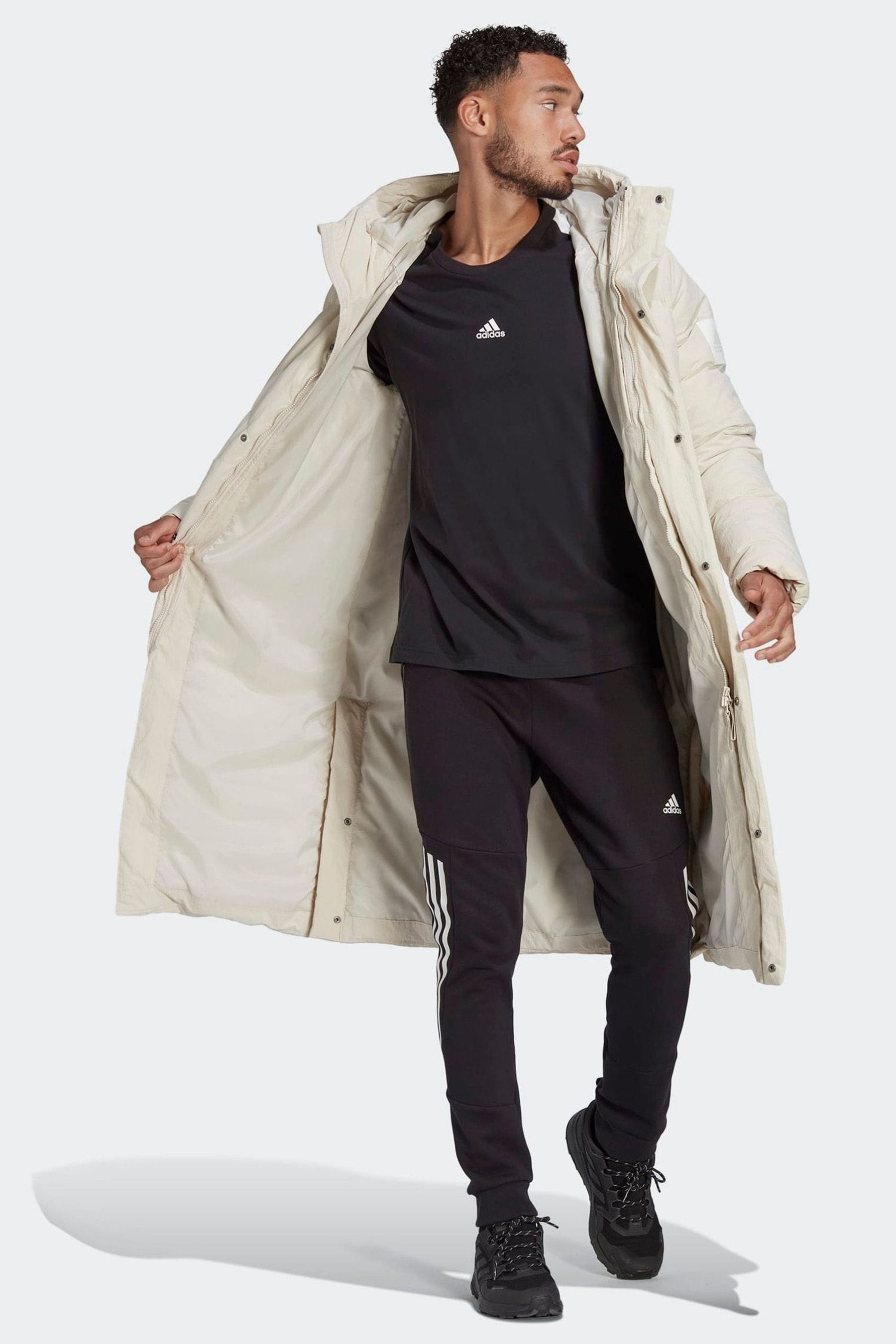 Adidas duster coat cheap
