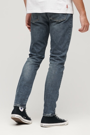 Superdry Light Blue Organic Cotton Jeans