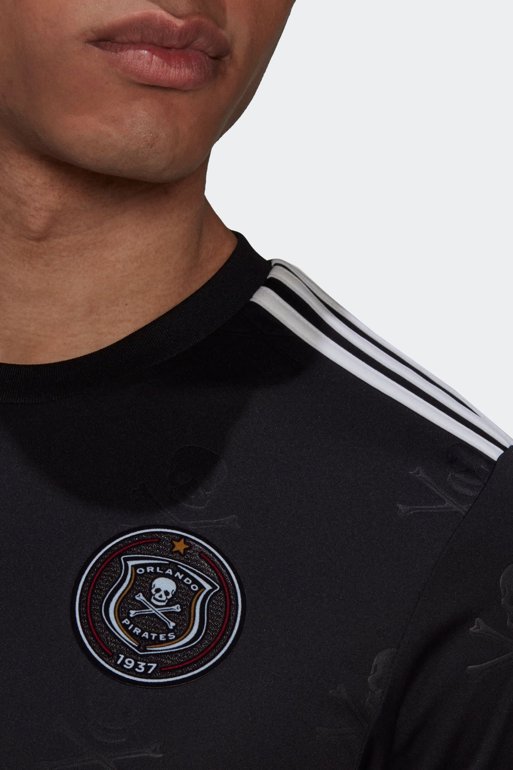 Buy adidas Black Orlando Pirates FC 21 22 Home Jersey from the