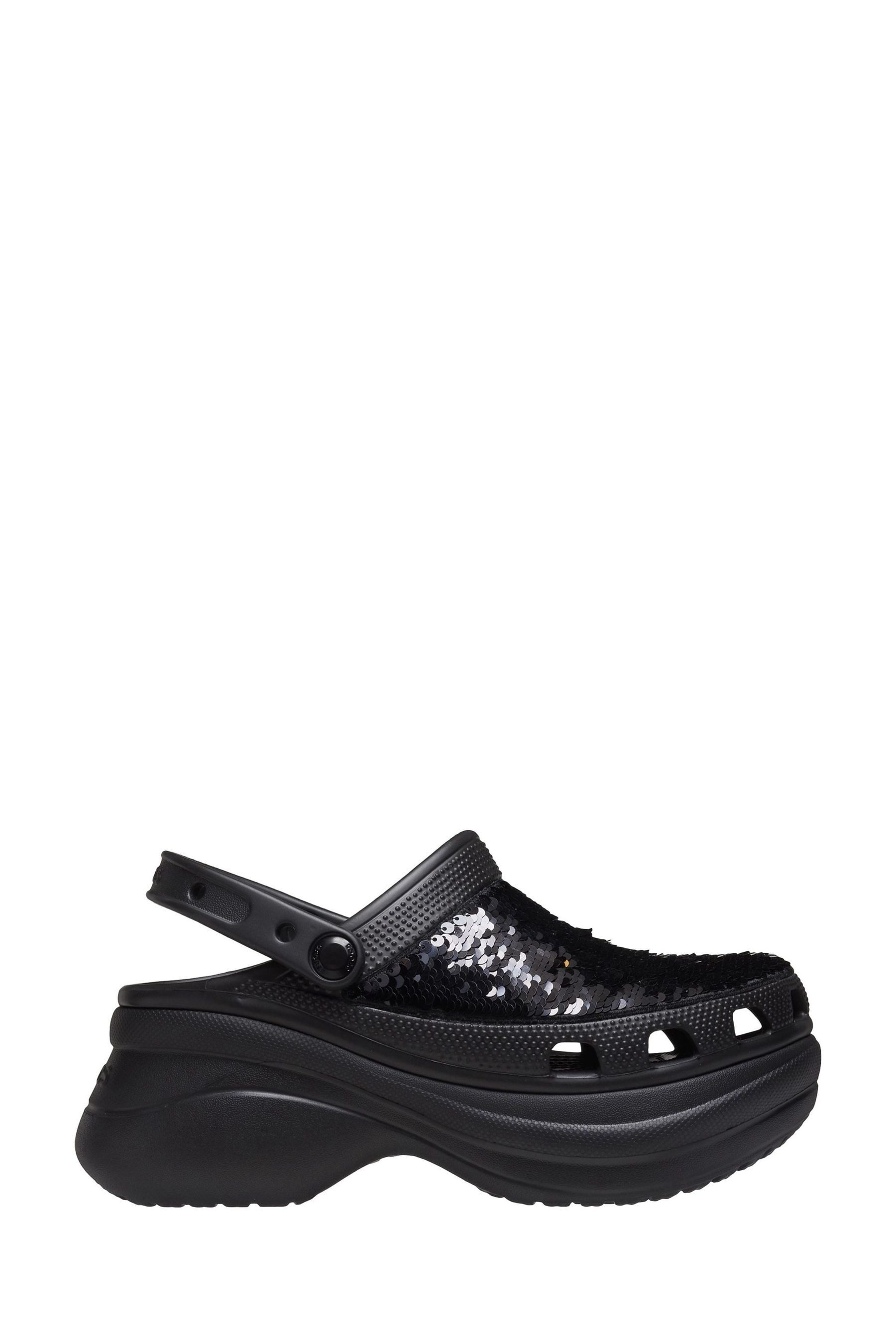 Buy Crocs Black Classic Bae Sequin Clogs from the Next UK online shop