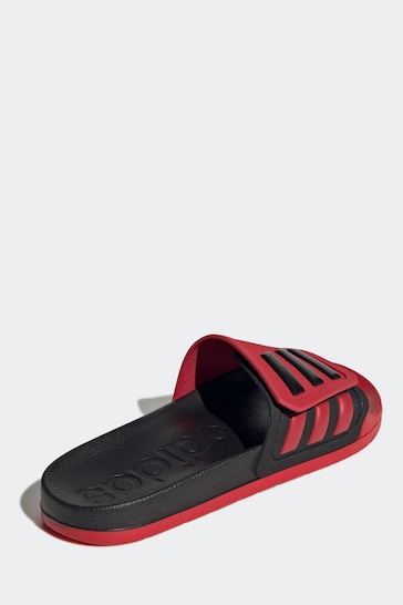 adidas Black/Red Sportswear Adilette Tnd Slides